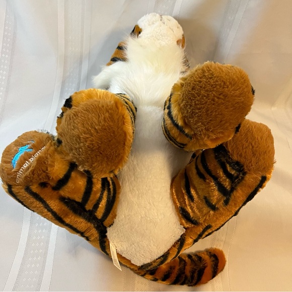 Animal Planet Plush Kids 14 inch Sitting Tiger Stuffed Animal - Picture 8 of 14